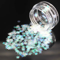 1Box Lucency Color Sequins Acrylic Powder Crystal Polymer Nail Art Tips Builder False Tips Nails Art Builder Nail Polyme Stars