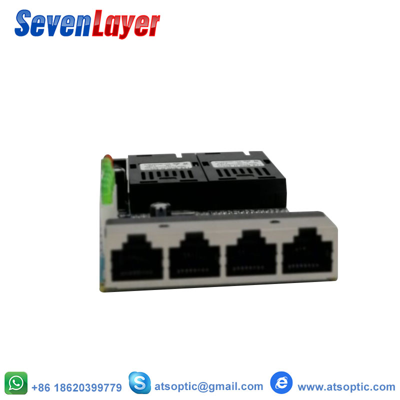 Ethernet switch Fiber Optical Media Converter Single Mode 4 RJ45 and 2 SC fiber Port 10/100M PCBA 10 pieces