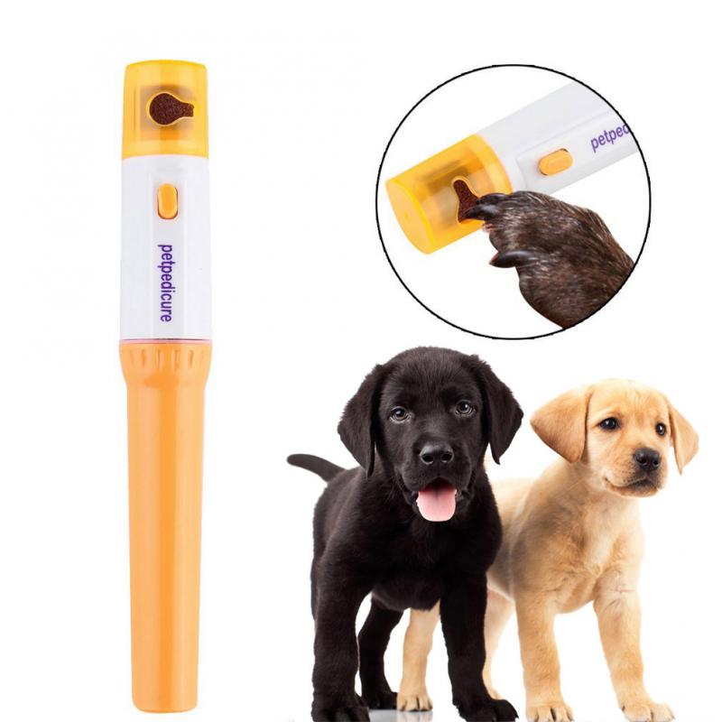 Electric Nail Grinder Grooming Trimmer Clipper Pedicure Tool Care Automatic Pet Grinder File Electric Pet Dog Puppy Cat Paw