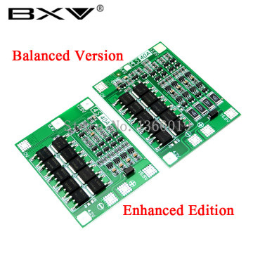 4S 40A Li-ion Lithium Battery 18650 Charger PCB BMS Protection Board with Balance For Drill Motor 14.8V 16.8V Lipo Cell Module