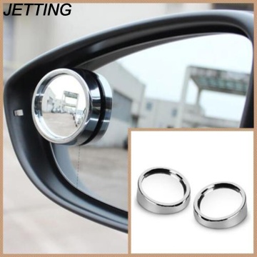 JETTING 2PCS Spot Convex Mirrors Car Truck Vehicle Wide Angle Rearview Rear View Side Blind Spot Convex Mirror