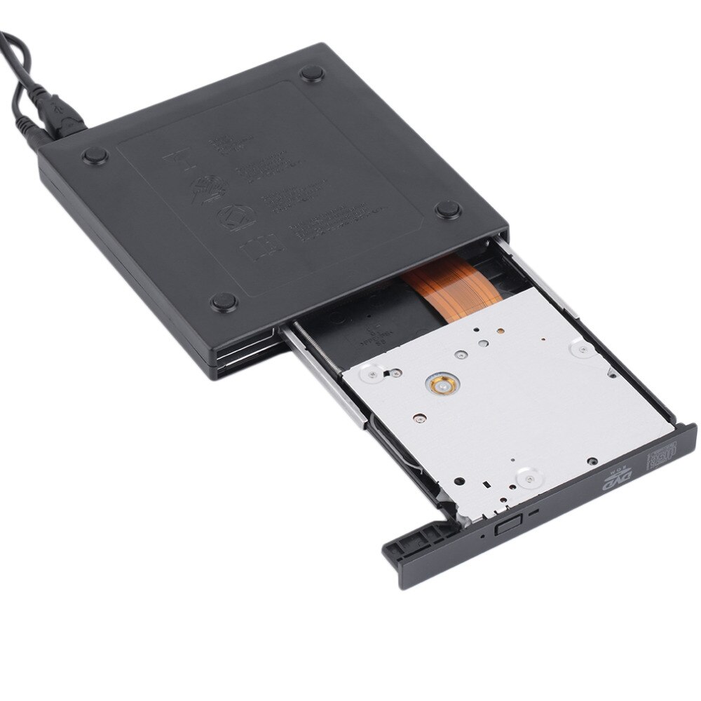 External DVD ROM Optical Drive USB 2.0 CD/DVD-ROM CD-RW Player Burner Slim Portable Reader Recorder Portatil For Laptop