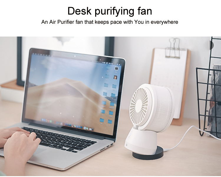 Desk cooling fan Air Purifier