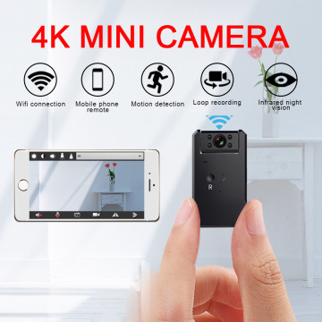 4K Mini Surveillance Cameras with Wifi Wireless Camcorder IP HD Night Vision Video Micro Small Cam Motion Detection Vlog Espia