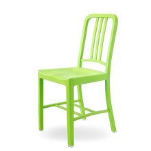 Modern Seat Brushed Plastic Restaurant Dining Chair