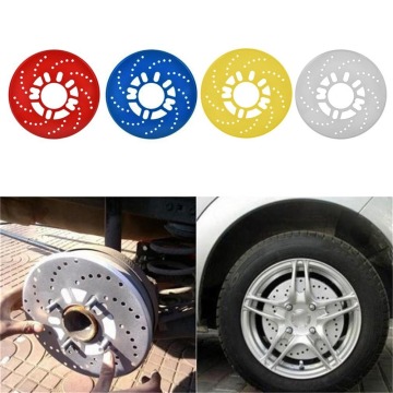 Aluminum Alloy Automotive Wheel Disc Brake Cover for Car Modification Brakes Sheet Auto Wheels Plate Rear Drum Brakes Hot