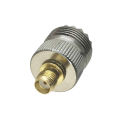 1pcs UHF female jack to SMA female jack RF coaxial adapter connector