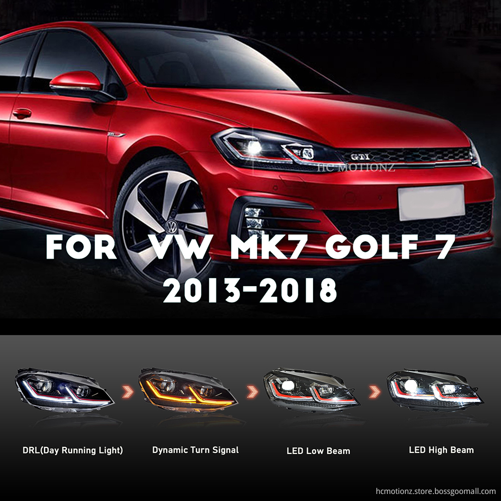 HCMOTIONZ Volkwagen MK7 2013-2018 Headlights