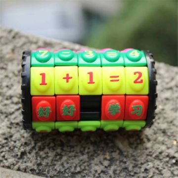 Creative Mathematical Figures Digital Magic Puzzle Cube Game Early Education Kid 95AE