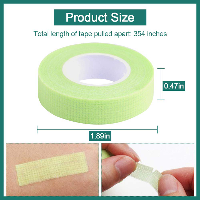 Microporous Fabric Medical Tape Eye Lashes Tools