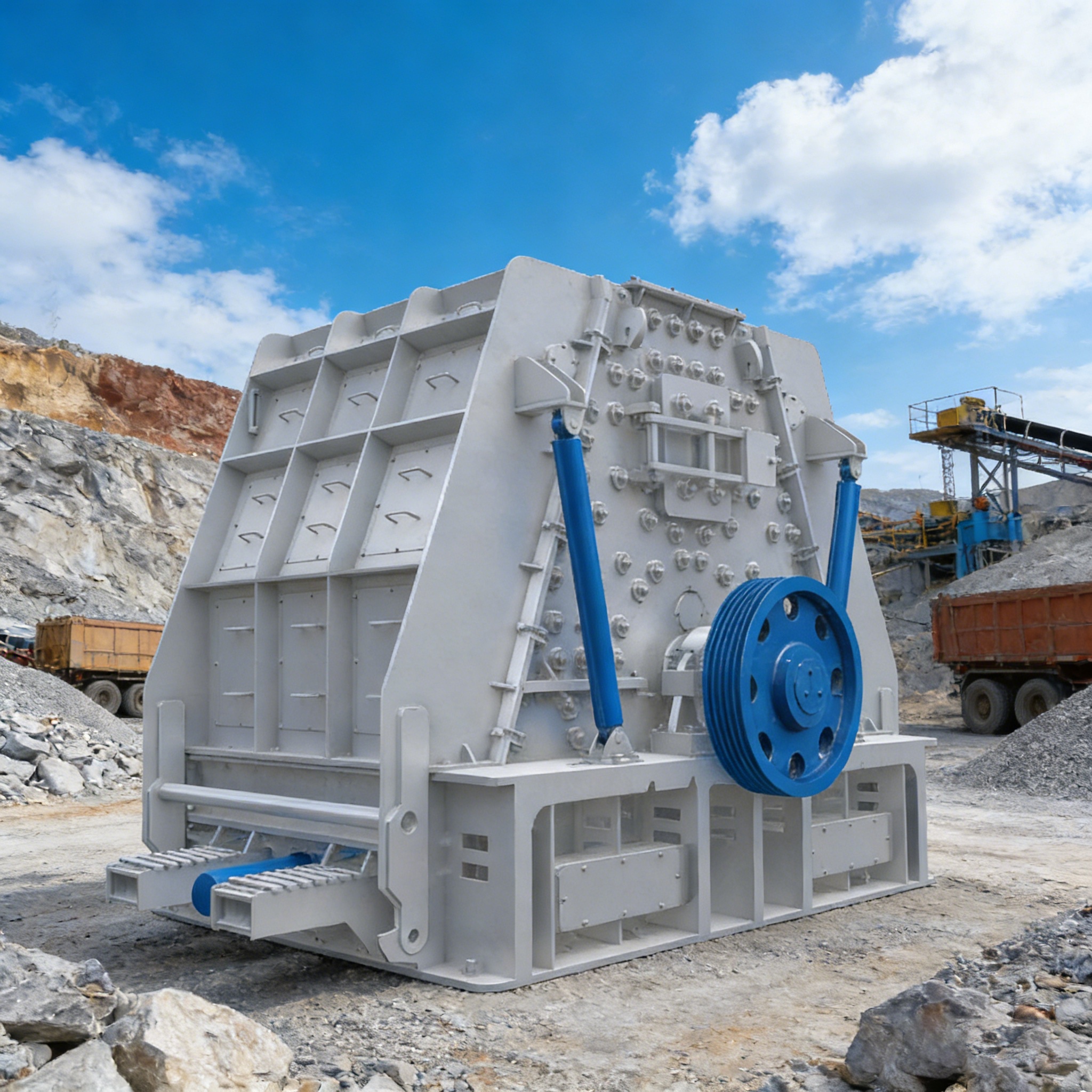 Double Cavity Crusher for Hard Rock