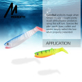 MEREDITH Cannibal 80mm 100mm 125mm Artificial Soft Lures Baits Fishing Lure leurre shad silicone Bait T Tail Wobblers