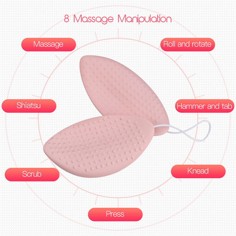 Wireless Breast Massager 7 Gears Smart Breast Stimulator Vibration Bigger Chest Enhancer Therapy Massage Relax Vibration Firming