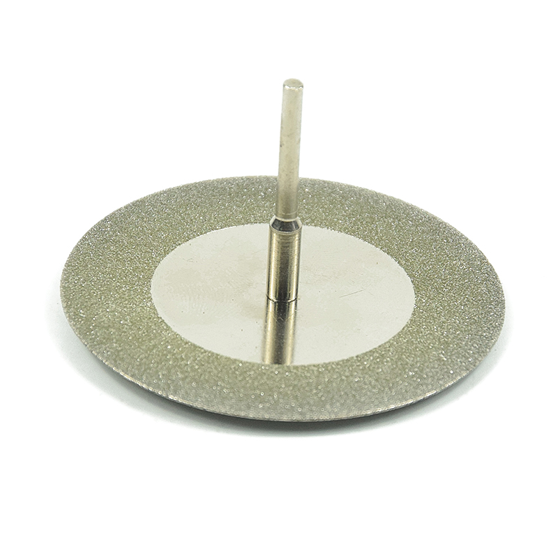 1pc 16-60mm Mini Diamond Cutting Disc With Mandrel Abrasive Diamond Discs For Dremel Diamond Saw Blades