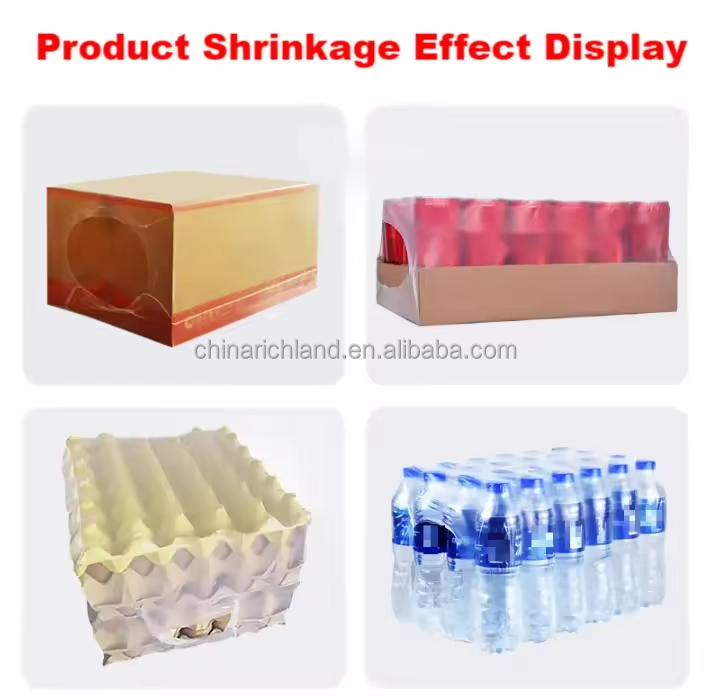 Wholesale 50cm PE Shrink Wrap Film Roll Soft Clear Plastic Polyethylene for Small Mini Bottle Moisture Proof Feature5