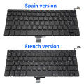 New US UK Russian Spain French Germany Switzerland Replacement Keyboard For Macbook Pro 13" A1278 2009-2012 Years