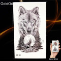 25 Pattern Tattoo Temporary Stickers Women Body Art Painting Waterproof Tatoos 3D Geometry Labrador Dog Fake Tatoo Supplies