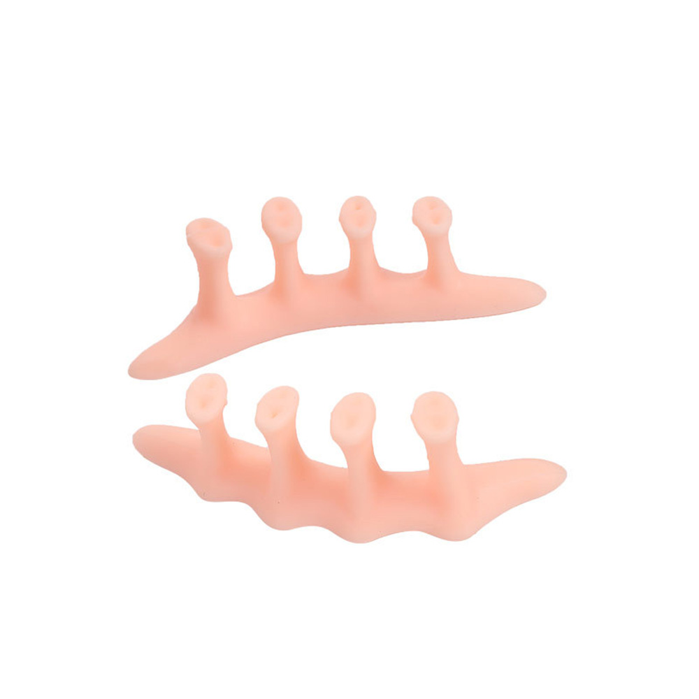 1 Pair Toe Separator Toe Foot Care Pad Corrective Insole Hallux Valgus Bunion Tool Finger Toe Separator New arrival