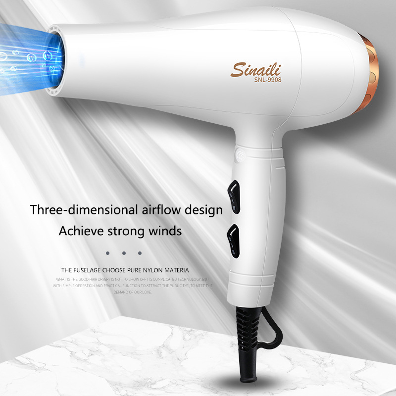 CCCIST Professional Blu-ray Strong Power Hair Dryer for Hairdressing Barber Salon Tools Family Blow Dryer Low Hairdryer 220-240V