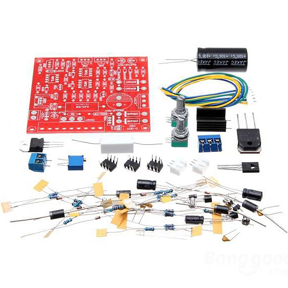 0-30V 2mA-3A PCB Durable Power Supply Tool Accessaries LED Display Lab Current Adjustable DIY Module DC Regulated Protection