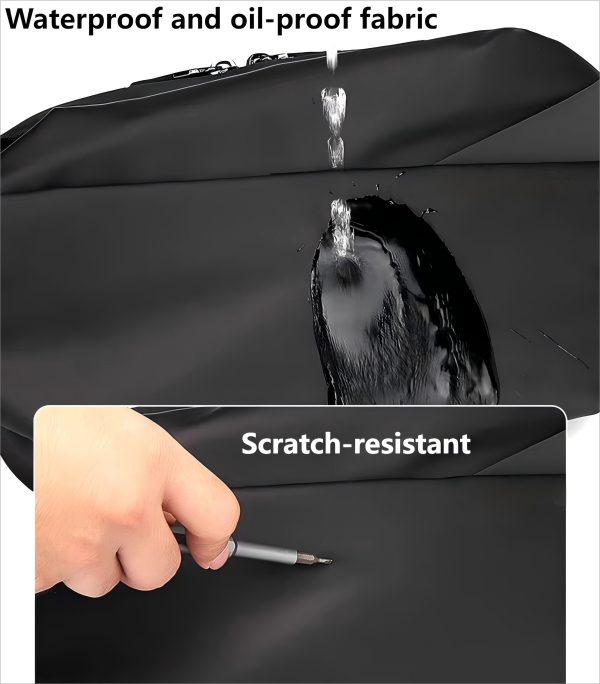Men's waterproof crossbody single-shoulder strap