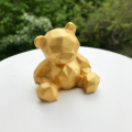 3D Silicone Mold DIY Geometry Stereo Bear Deer Cat Animal Mold Ornament Mold Cake Decoration Tools