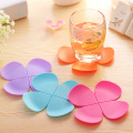2pcs Cute Flower Coaster Novelty Placement Tea Coaster Cup Table Decoration Gifts Kawaii Stationery Office Desk Set Accessories