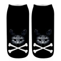 New Arrival 10 Colors 3D Cat Printed Anklet Socks Funny Casual Women Girls Short Socks Hosiery Clothing Accessories #P