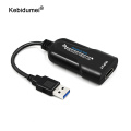 kebidumei HD USB Video Capture Card USB 3.0 Video Capture Device Grabber Recorder for PS4 DVD Camera Live Streaming