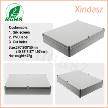 270*200*50mm 10.63*7.87*1.97inch plastic box enclosure electronic custom plastic enclosure high quality