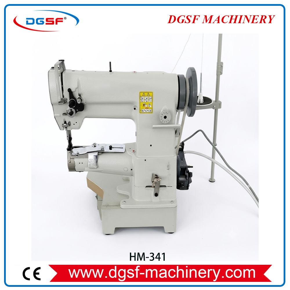 HM-341 Heavy Duty Sewing Machine Cylinder Arm Machine Bag Sewing Machine (1)