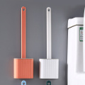 Silicone Toilet Brush And Holder Quick Drain Cleaning Brush Tools For Toilet Household WC Cleaning Bathroom Accessories Sets