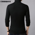 COODRONY Mens Sweaters Cashmere Cotton Sweater Men Soft Knitwear Pull Homme Winter Thick Warm Turtleneck Wool Pullover Men 91011