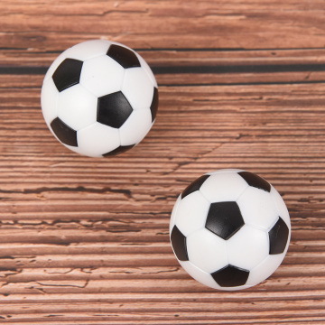 2pcs 32mm Black And White High Quality Resin Foosball Table Soccer Table Ball Football Balls Baby Foot Fussball