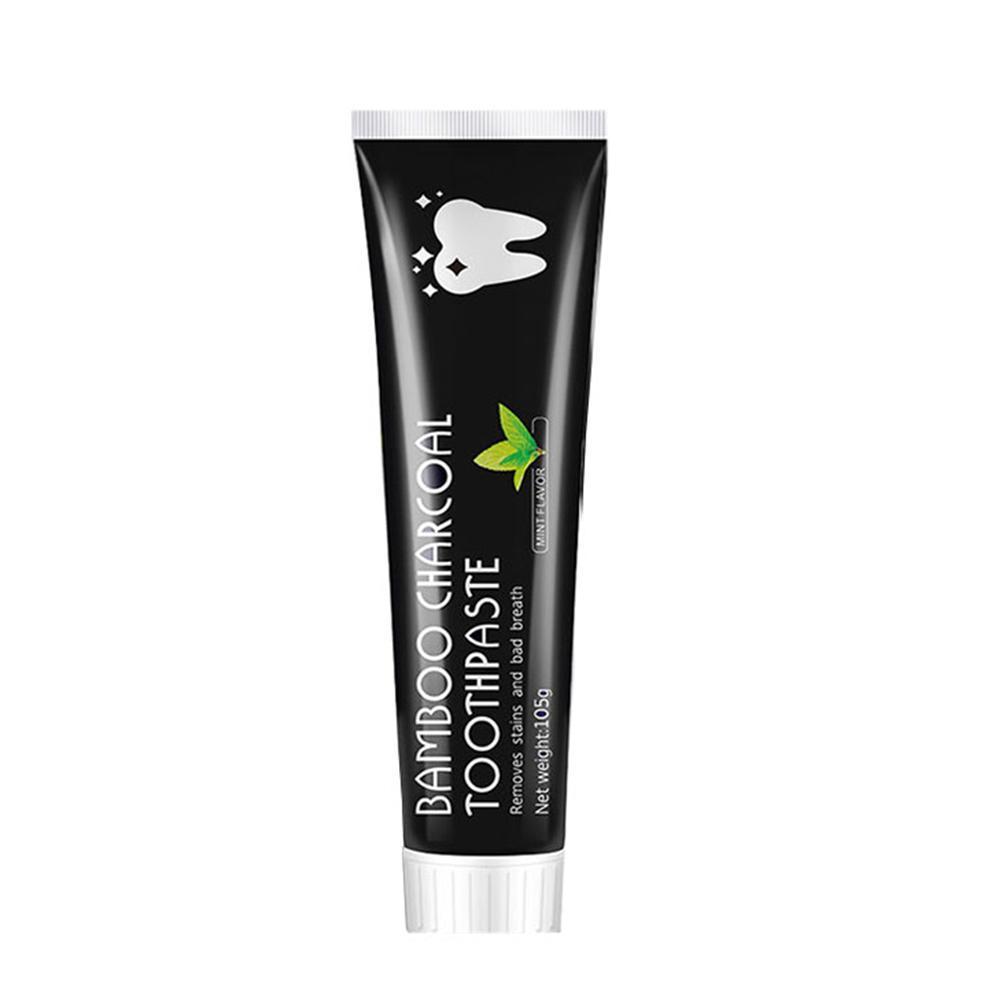 100% Bamboo Black Toothpaste Teeth Whitening Deep Clean Toothpaste Teeth Teeth Black Dental Charcoal The All-purpose Whiten Y1H3