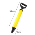 1pc Stainless Steel Caulking Gun Pointing Brick Grouting Mortar Sprayer Applicator Tool for Cement lime 4 Nozzle High Quality