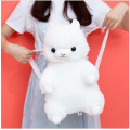 Soft Rainbow Alpaca Backpack Plush Toy Stuffed Japanese Alpacasso Alpaca Schoolbag Children Birthday Gift