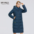 MIEGOFCE 2020 New Winter Womens Jacket Long Warm Down Jacket Stand-up Collar With a Hood Cold Warm Down Coat Windproof Parkas