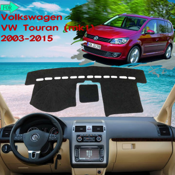 Dashboard Cover Protective Avoid Light Carpet for Volkswagen VW Touran MK1 2003~2015 2004 2005 2010 2011 2012 Car Accessories