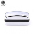 Wholesale Sliver Plating Cufflinks Box Gift Box Men Shirt Cufflinks Gemelos Carrying Case Cuff Link Tie Clip Boxes