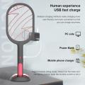 Hot Sale 3000V Electric Insect Racket S watter Zapper USB 1200mAh Rechargeable Mosquito S watter Kill Fly Bug Zapper Killer Trap