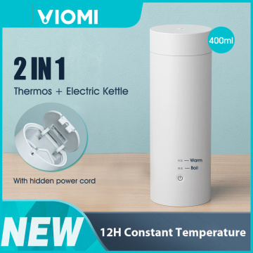 VIOMI Kettle Electric Bottle Cup Portable Heating Thermal Mug for Tea Coffee Milk Powder Travel Water Kettle 400ml 220V