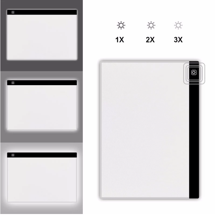 slim led tracing light box