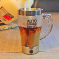 Automatic stirring cup coffee milk stirring cup Smart stainless steel cup electric lazy cup Juice Mix Cup Drinkware Kitchen #25