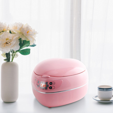 Peach heart-shaped rice cooker smart mini rice cooker household for 1-2-3-4 people