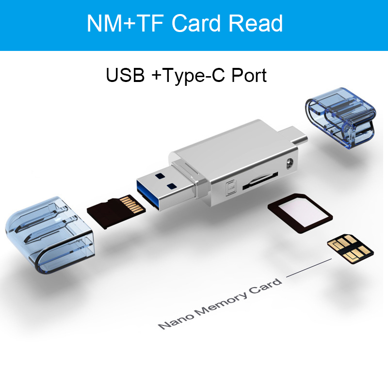 NM Card Read 90MB/S For Huawei 128GB Nano Memory Card For Huawei Mate20/ Pro/ X / XS / P30 / Pro With NM Card Reader For Hua Wei