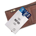 10Pcs RFID Shielded Sleeve Card Protector Debit Credit Contactless NFC Security Card Prevent Unauthorized Scanning Card Supplies