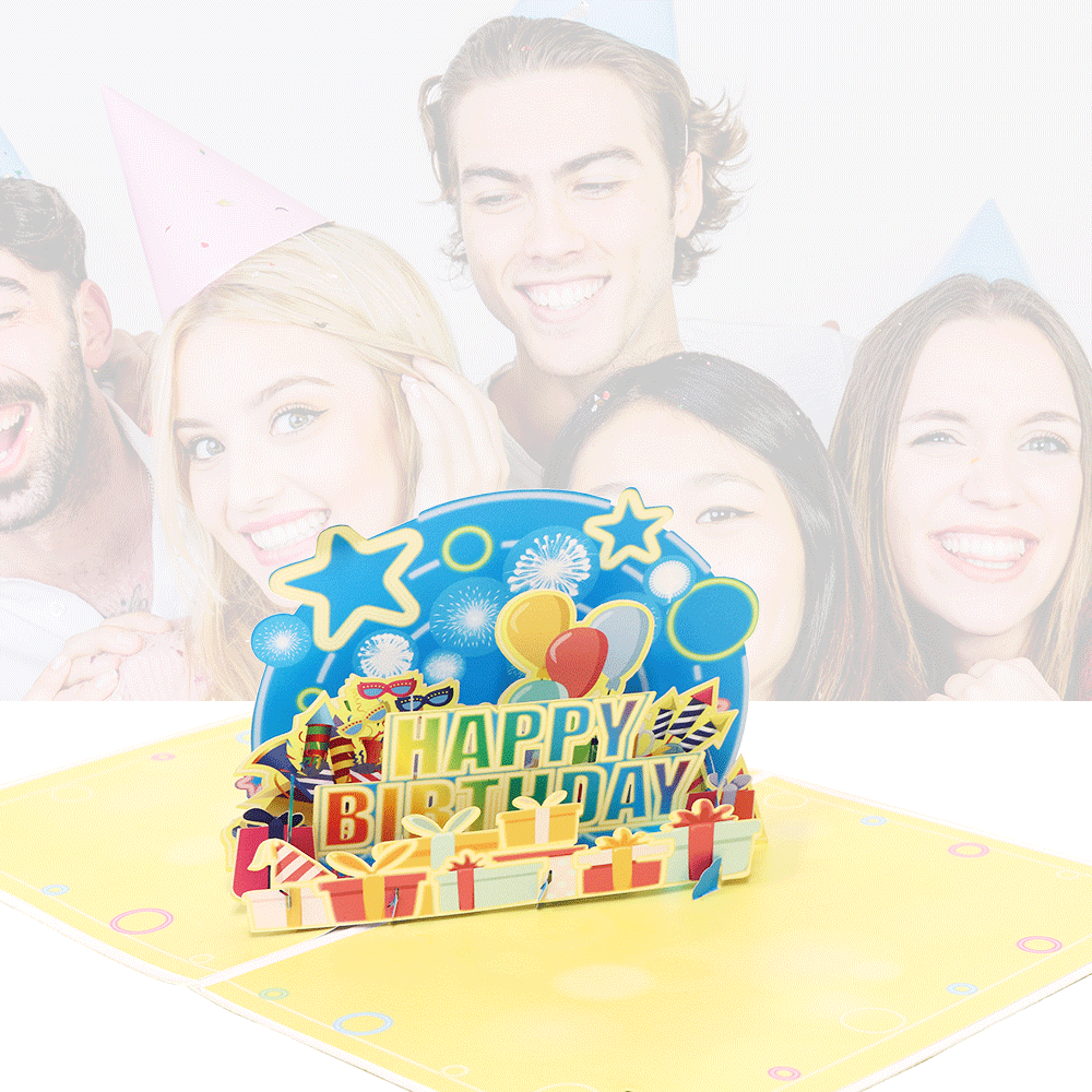 Birthday Pop Up Card