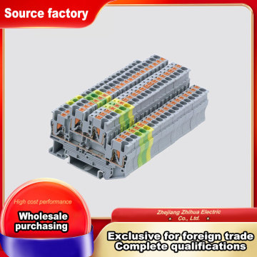 PTTB4 Plug-in Spring Terminal Blocks