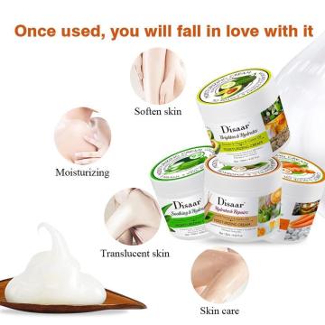 Moisturizing Cream Aloe Vera Extract & Vitamin E & Extract Beans Cream Care Whitening Cream Face Body Cacao Skin Wrinkle An U9C0